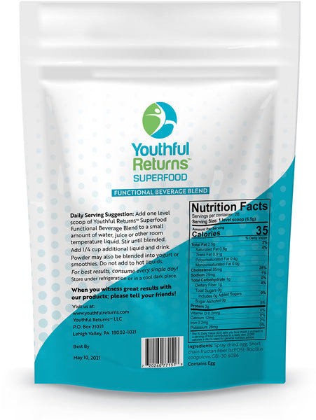 Youthful Returns™ SUPERFOOD Functional Beverage Blend